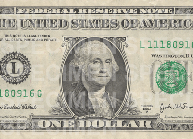 United States Dollar Bill