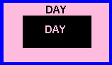 D A Y outside a square, and D A Y inside a square
