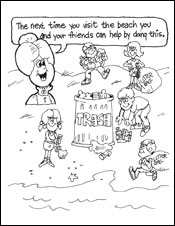 The Next Time You Visit the Beach, you and your friends can help by doing this ...
