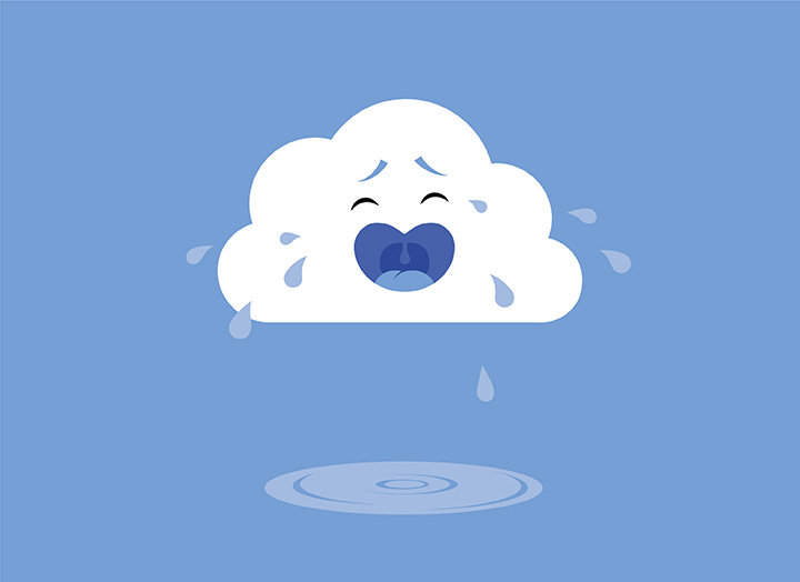 crying cloud