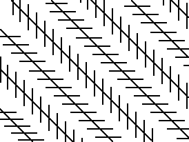 diagonal illusion