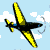 flying plane