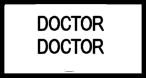 Doctor written twice