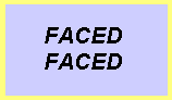 faced and faced