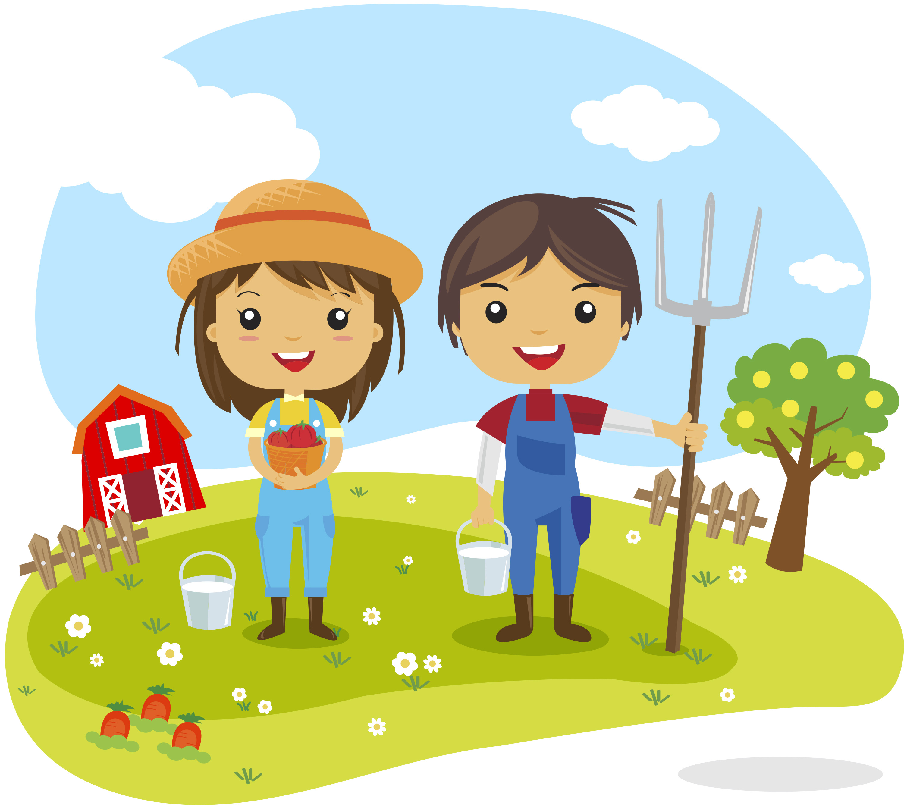 The Farmer in the Dell | Kids Environment Kids Health - National Institute  of Environmental Health Sciences