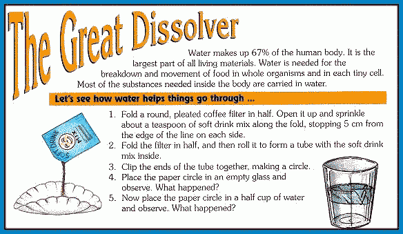 Water -- the great dissolver